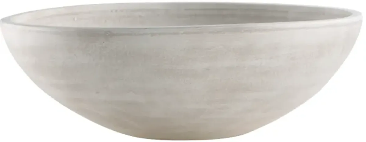 Signature Design by Ashley® Meadie Distressed White Bowl