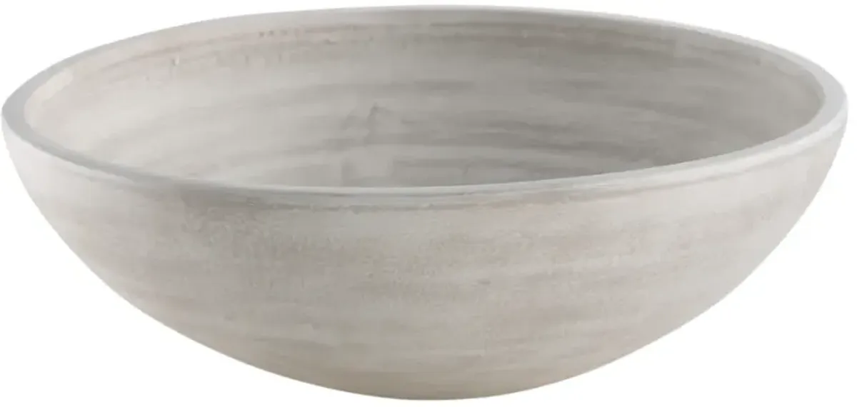 Signature Design by Ashley® Meadie Distressed White Bowl