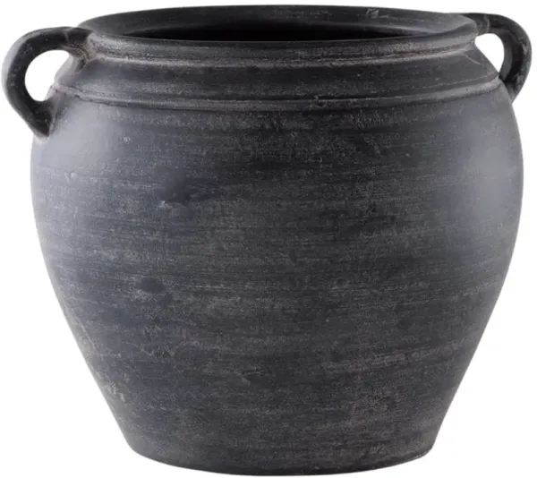 Signature Design by Ashley® Meadie Distressed Black Vase