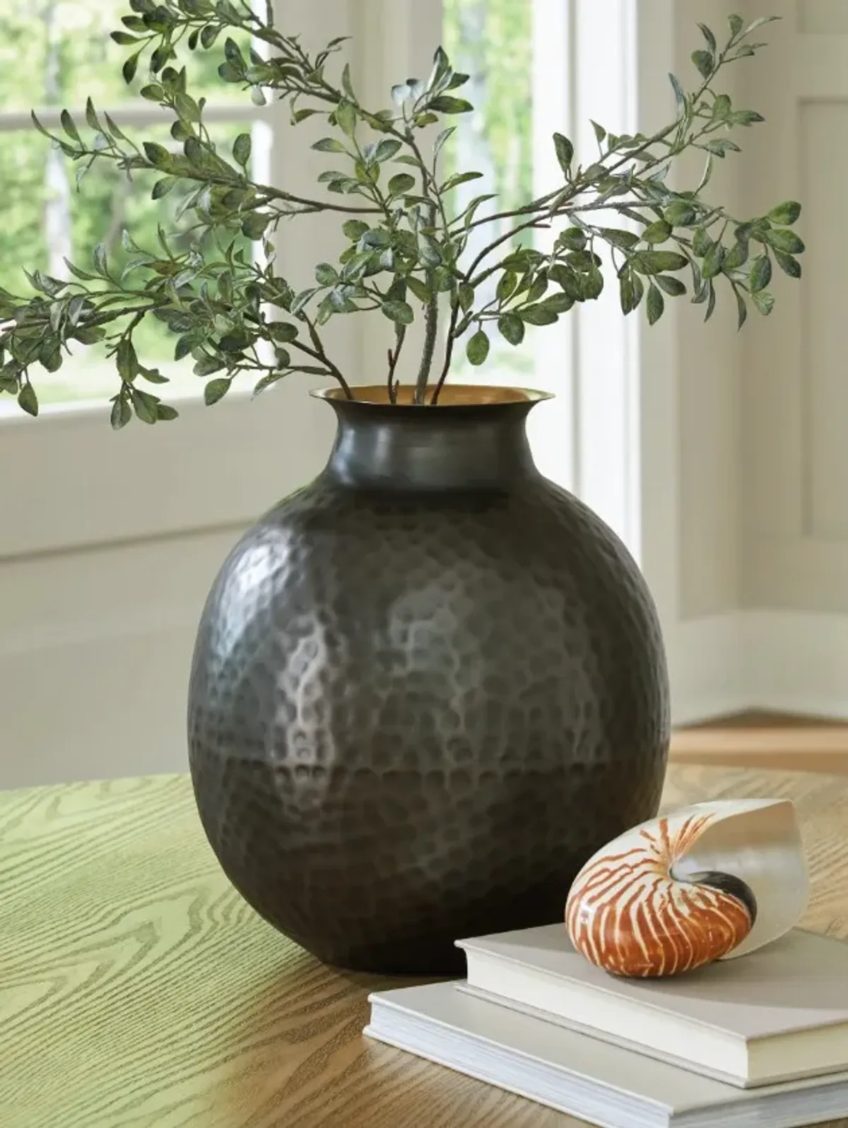 Signature Design by Ashley® Woody Gold/Pewter 10" Vase
