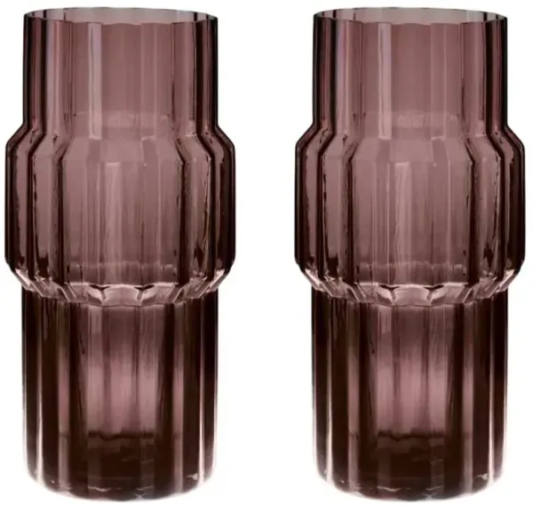 Signature Design by Ashley® Dorlow 2-Piece Mauve Vase Set