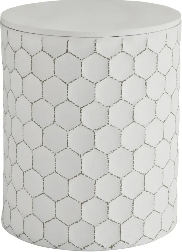 Signature Design by Ashley® Polly White Stool