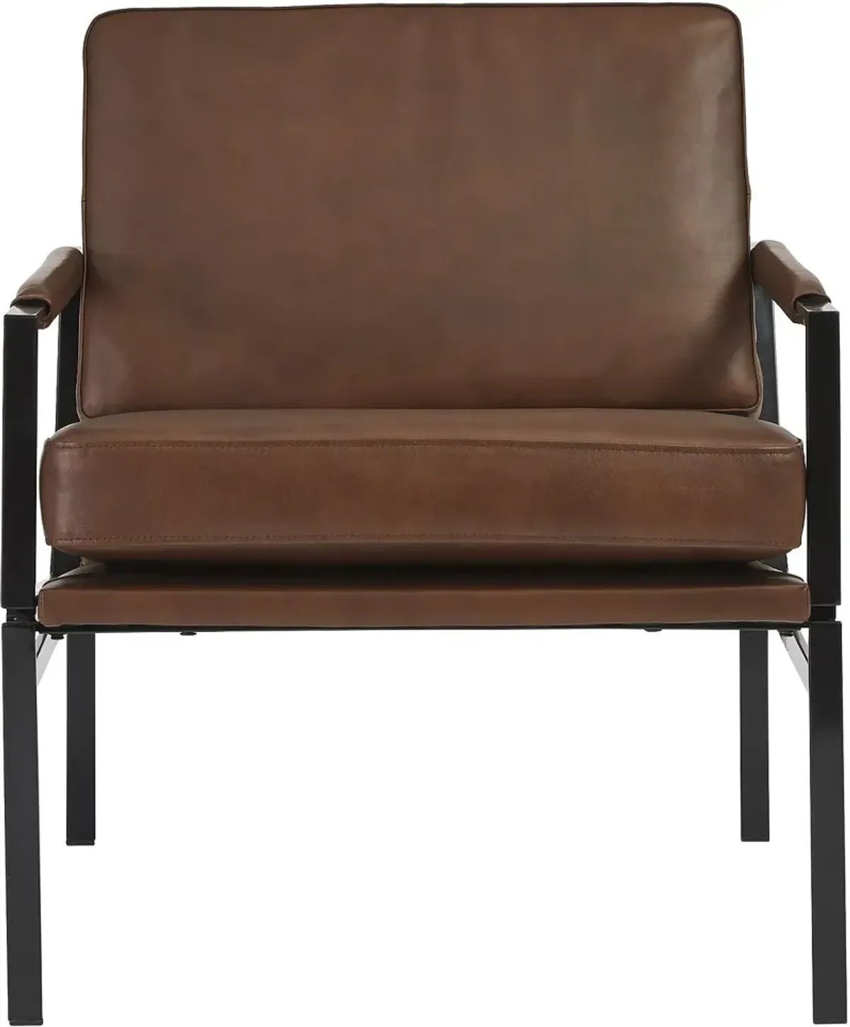 Signature Design by Ashley® Puckman Brown/Silver Accent Chair