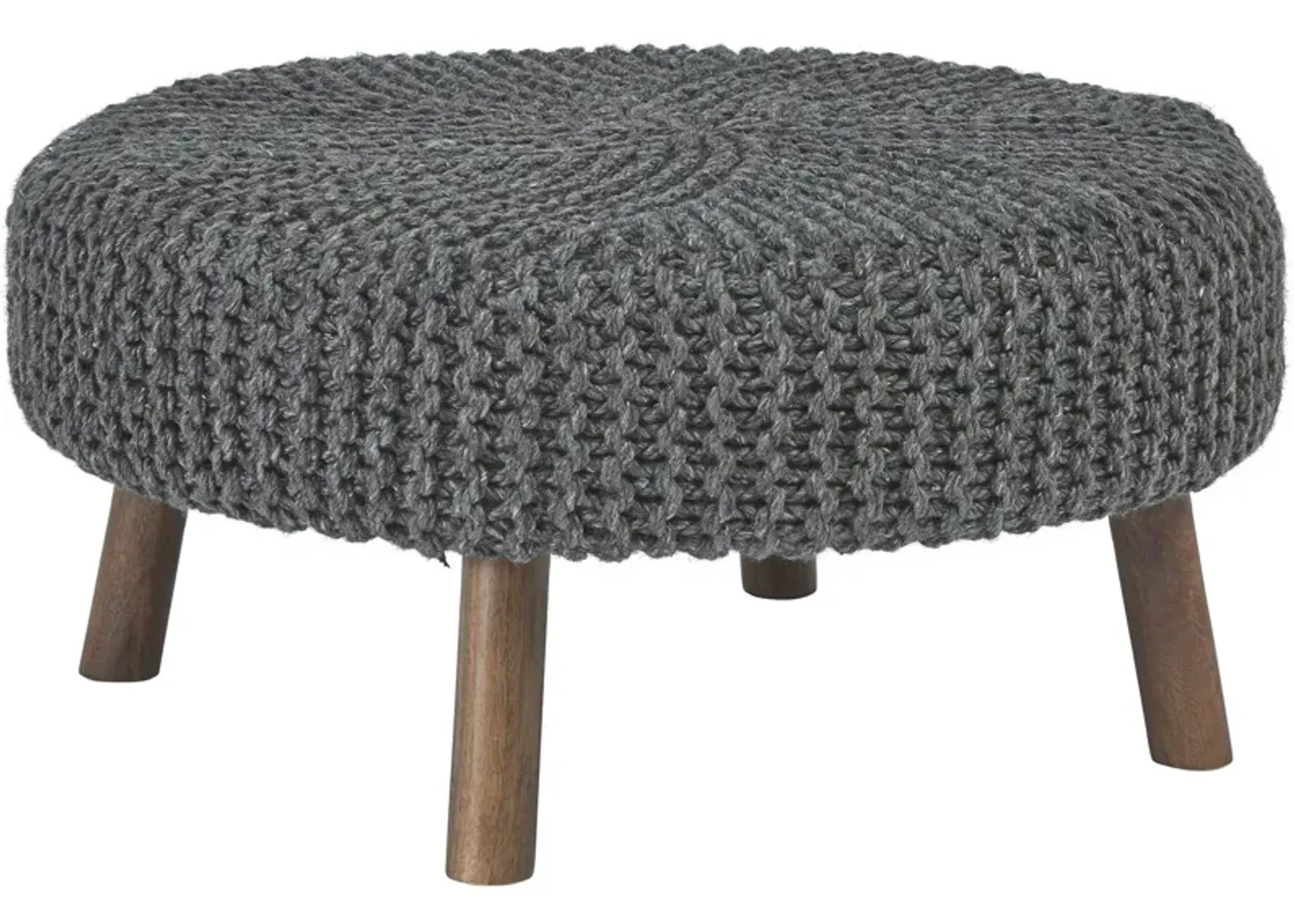 Signature Design by Ashley® Jassmyn Charcoal Oversized Accent Ottoman