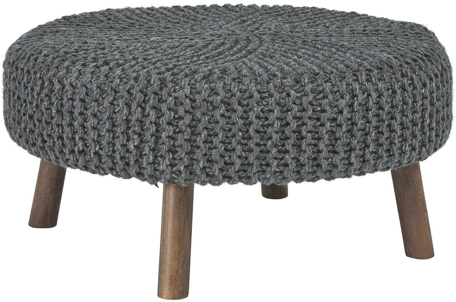 Signature Design by Ashley® Jassmyn Charcoal Oversized Accent Ottoman