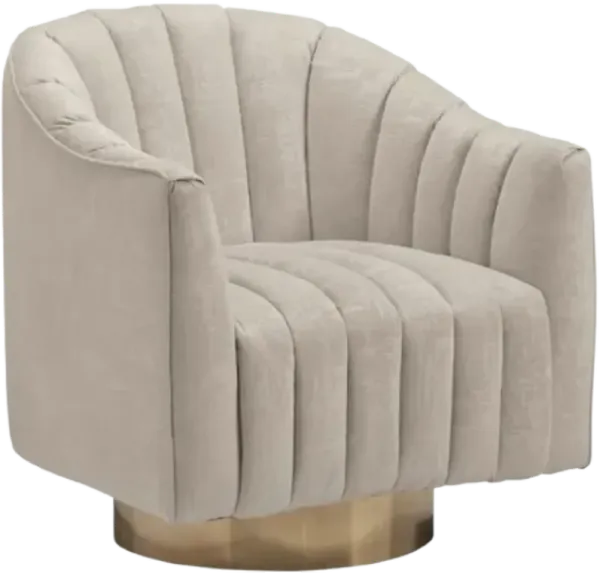 Signature Design by Ashley® Penzlin Pearl Swivel Accent Chair