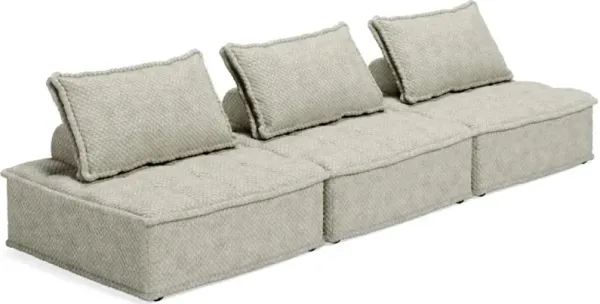 Signature Design by Ashley® Bales 3-Piece Taupe Sectional 