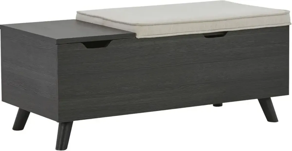 Signature Design by Ashley® Yarlow Gray/Linen Storage Bench