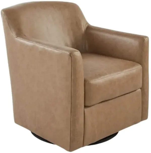 Signature Design by Ashley® Bradney Tumbleweed Swivel Accent Chair