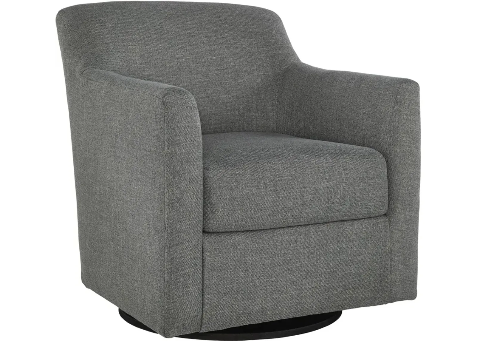 Signature Design by Ashley® Bradney Smoke Swivel Accent Chair