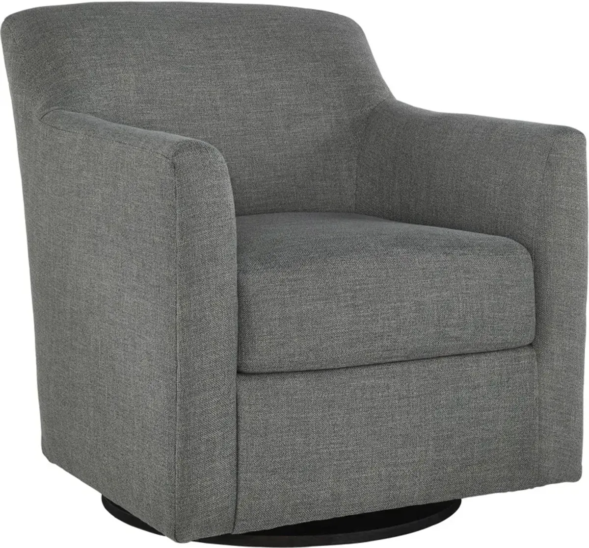 Signature Design by Ashley® Bradney Smoke Swivel Accent Chair