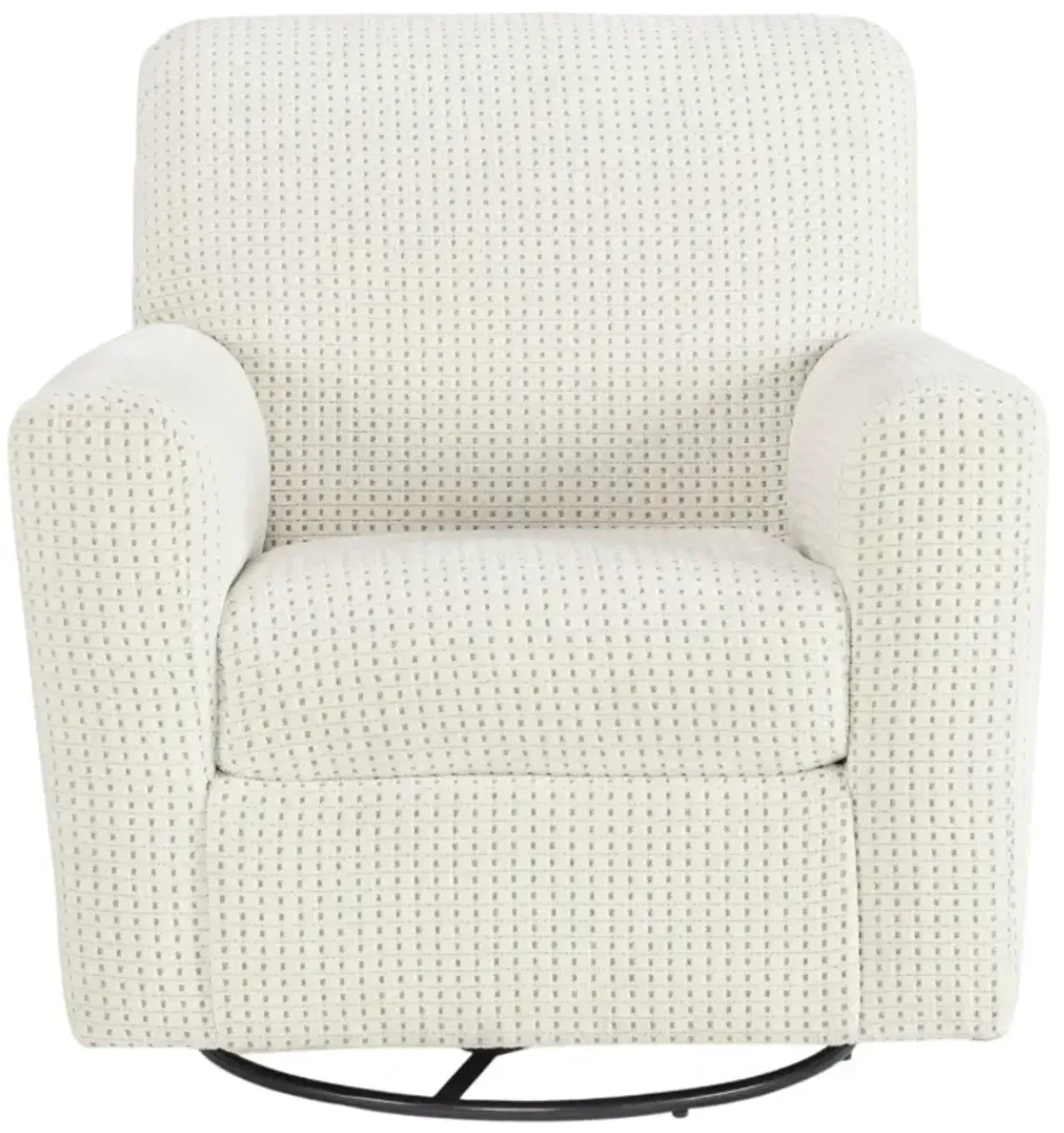 Signature Design by Ashley® Herstow Ivory Swivel Glider Accent Chair