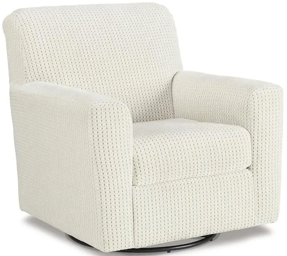 Signature Design by Ashley® Herstow Ivory Swivel Glider Accent Chair