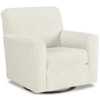 Signature Design by Ashley® Herstow Ivory Swivel Glider Accent Chair
