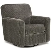 Signature Design by Ashley® Herstow Charcoal Swivel Glider Chair