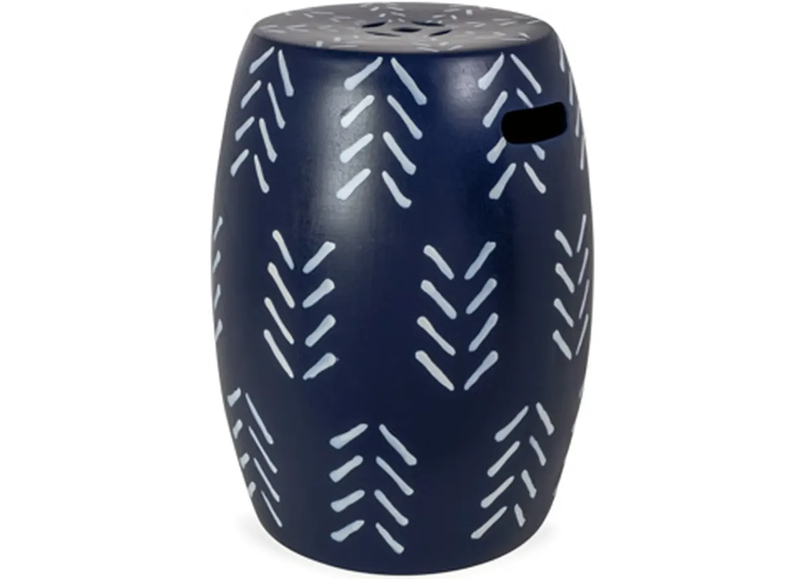 Signature Design by Ashley® Genemore Navy/White Stool