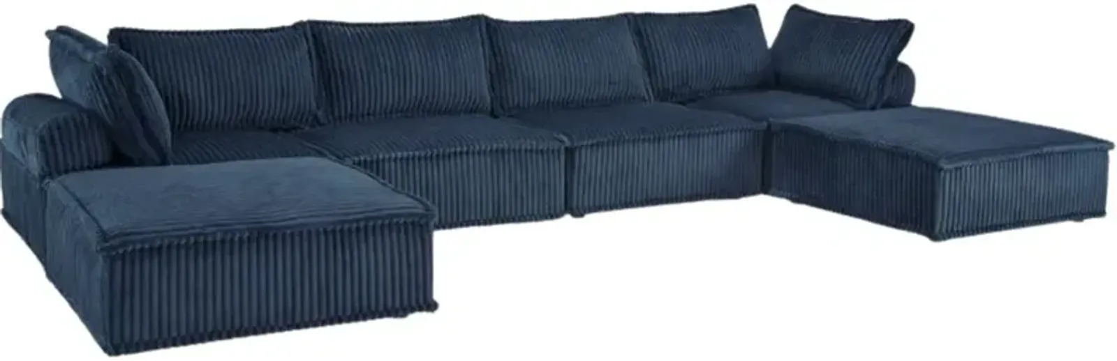 Signature Design by Ashley® Bales 6-Piece Navy Modular Seating