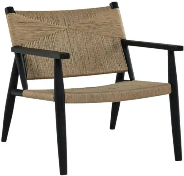 Signature Design by Ashley® Halfmore Black/Natural Accent Chair