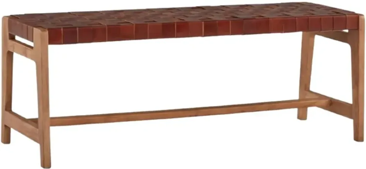 Signature Design by Ashley® Lemmund Brown/Natural Accent Bench