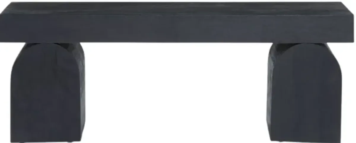 Signature Design by Ashley® Holgrove Matte Black Accent Bench