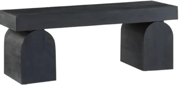 Signature Design by Ashley® Holgrove Matte Black Accent Bench