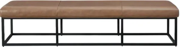 Signature Design by Ashley® Joston Black/Caramel Accent Bench