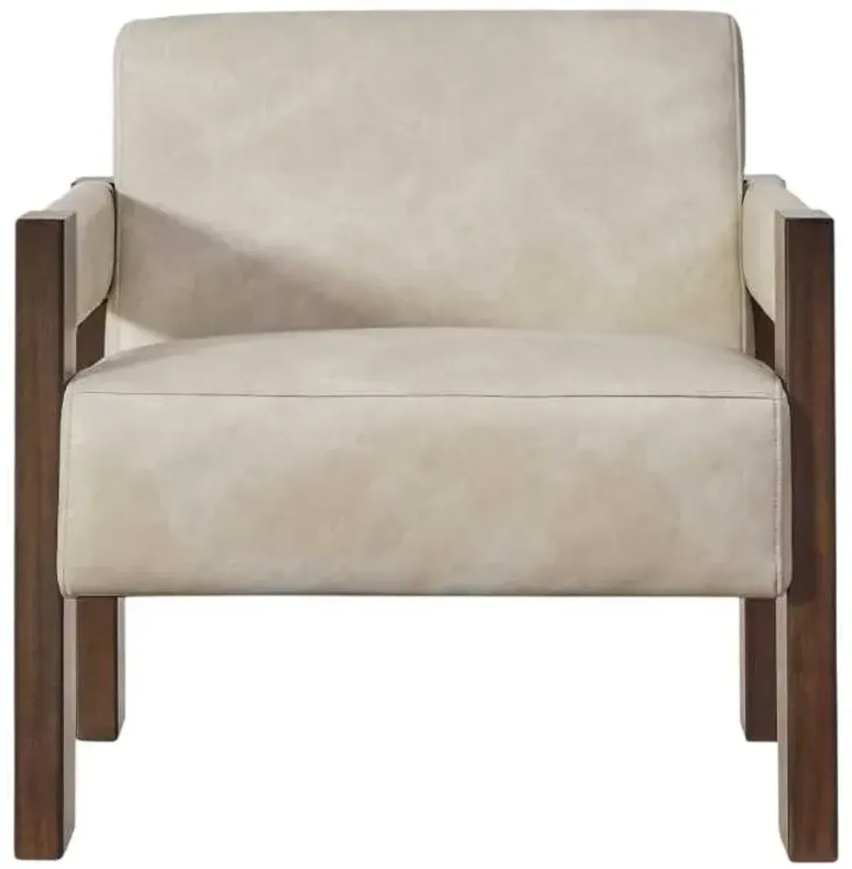 Signature Design by Ashley® Adlanlock Bone/Espresso Accent Chair