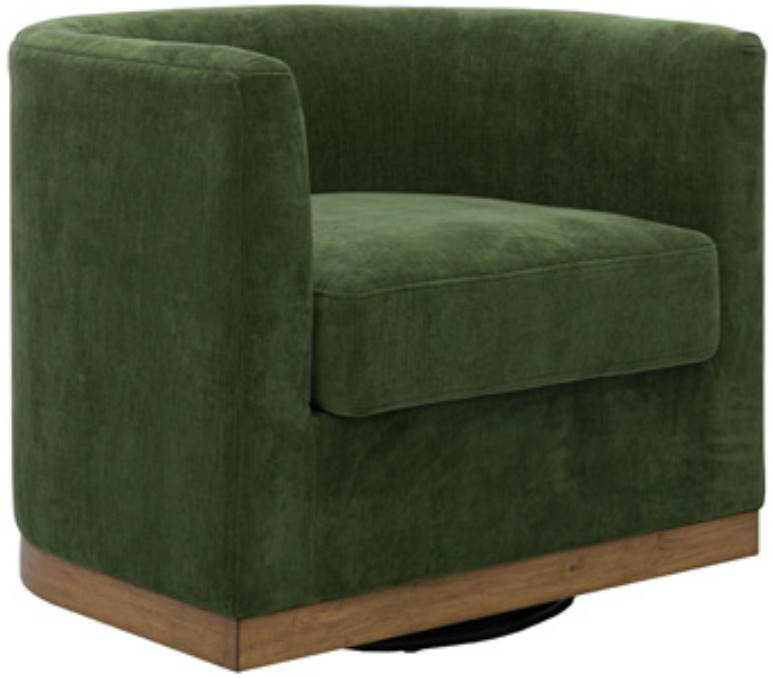 Signature Design by Ashley® Jersonlow Forest Green Swivel Chair