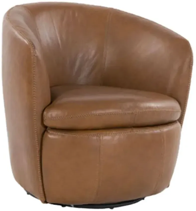 Signature Design by Ashley® Kierreys Caramel Swivel Chair