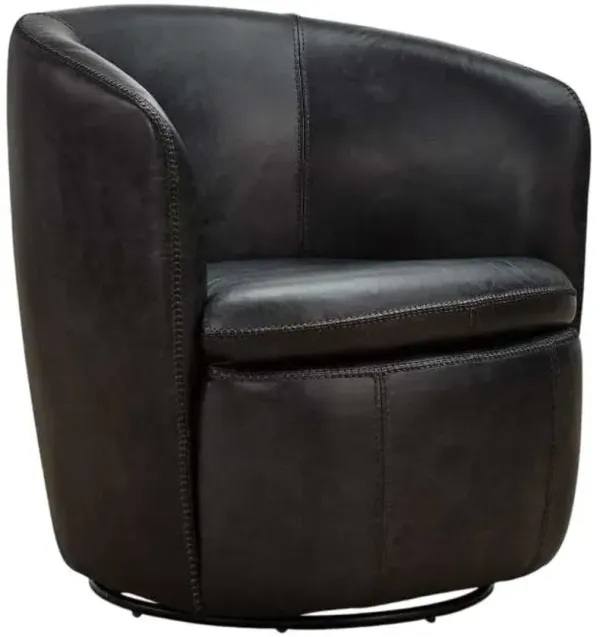 Signature Design by Ashley® Kierreys Midnight Swivel Accent Chair