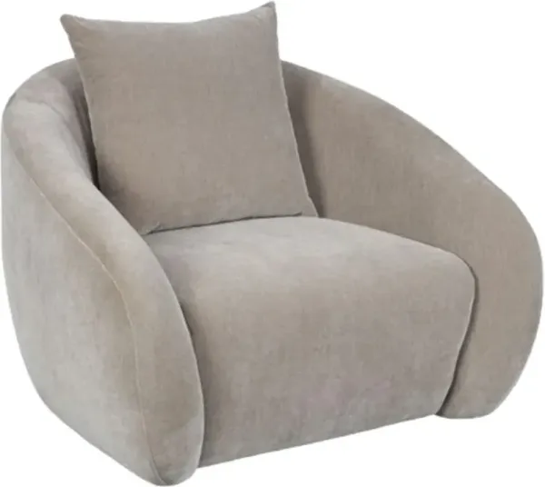 Signature Design by Ashley® Yahya Pebble Swivel Accent Chair