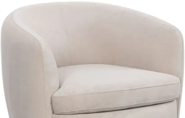 Signature Design by Ashley® Annbury Light Beige Swivel Accent Chair