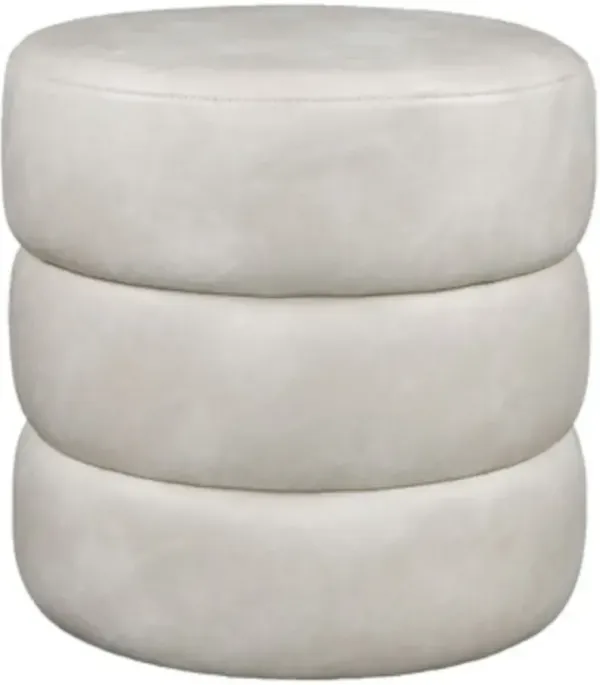 Signature Design by Ashley® Ummi Bone Swivel Accent Ottoman
