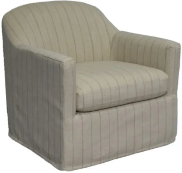 Signature Design by Ashley® Valwick Brown/Cream Swivel Accent Chair