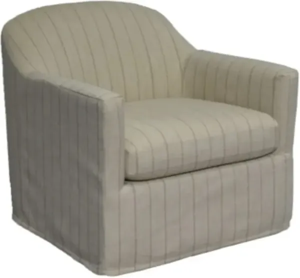 Signature Design by Ashley® Valwick Brown/Cream Swivel Accent Chair