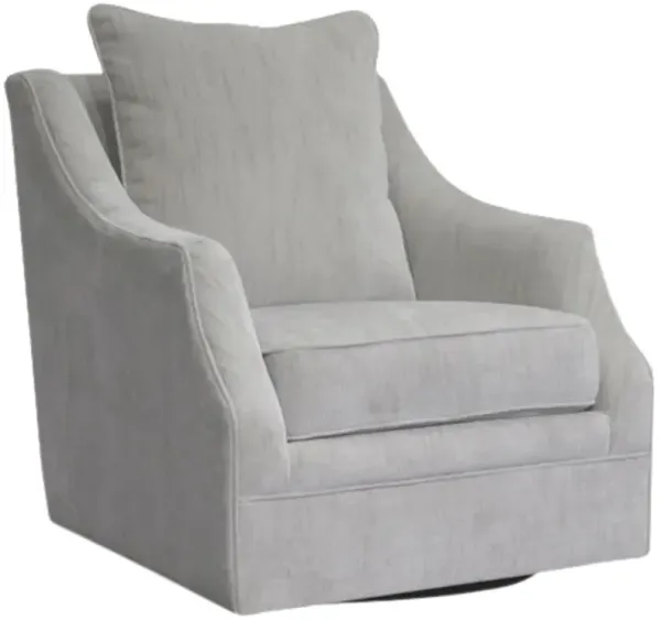 Signature Design by Ashley® Gubbins Gray Swivel Accent Chair