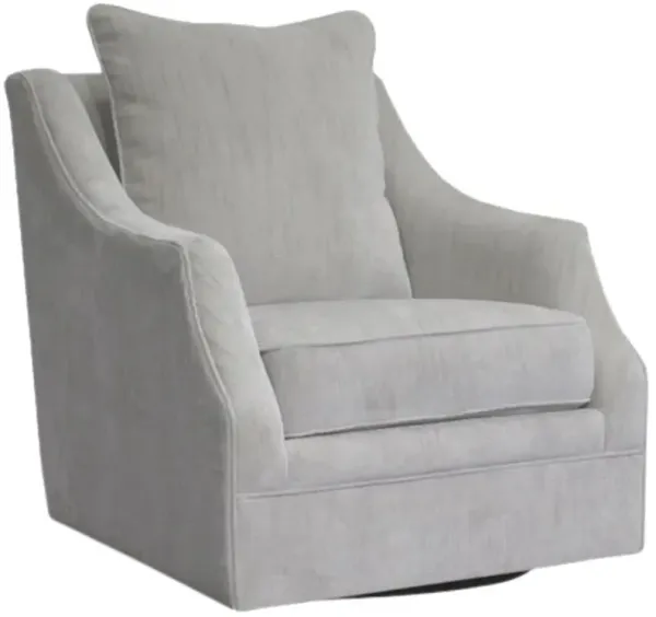 Signature Design by Ashley® Gubbins Gray Swivel Accent Chair