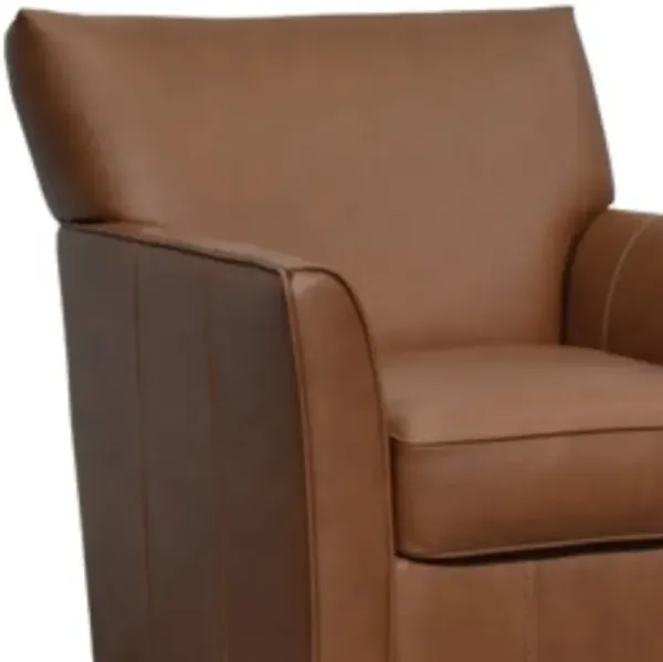 Signature Design by Ashley® Braydunn Caramel Swivel Glider Accent Chair