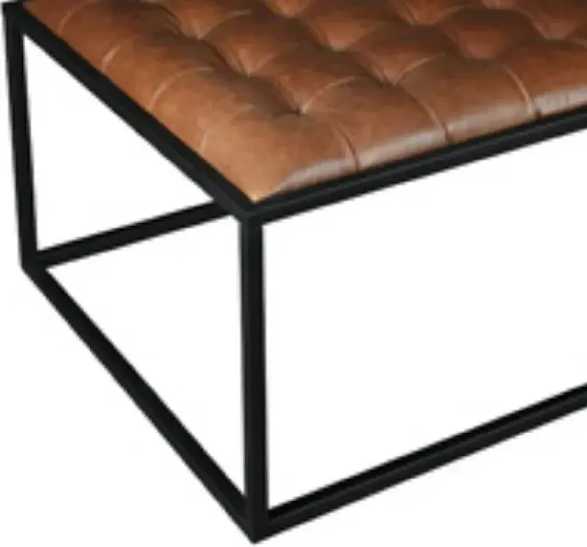 Signature Design by Ashley® Junsor Black/Brown Cocktail Ottoman