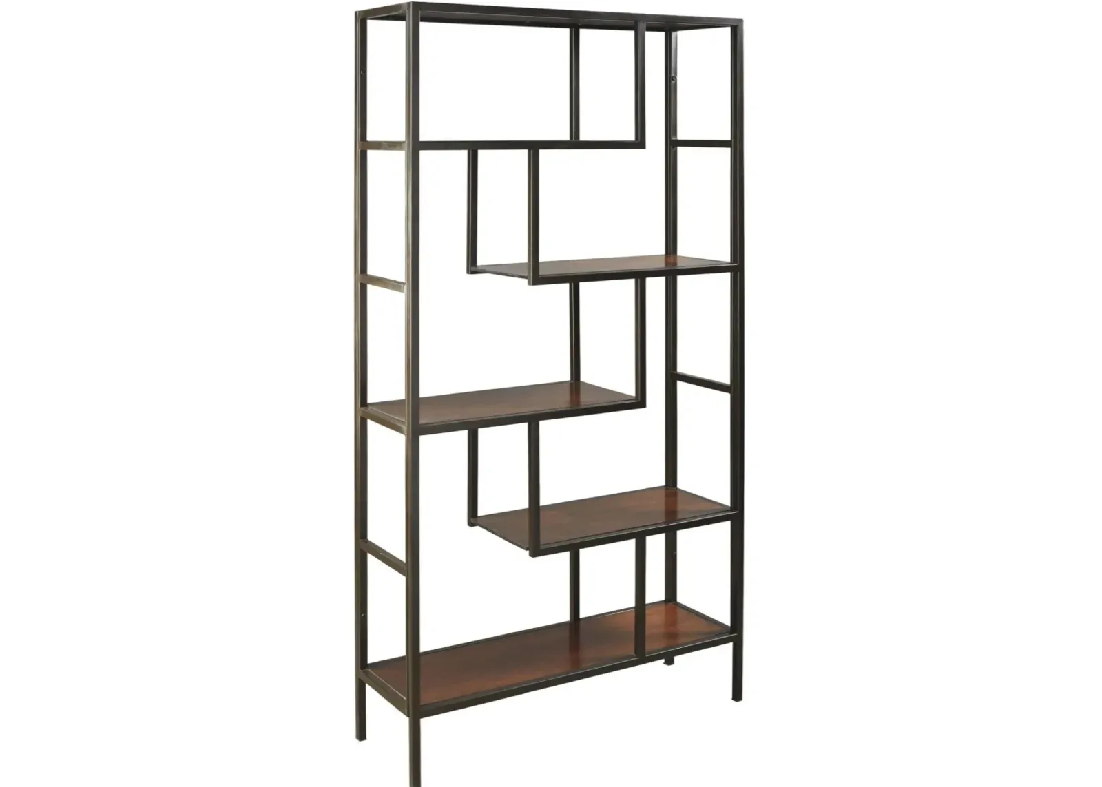 Signature Design by Ashley® Frankwell Brown/Black Bookcase