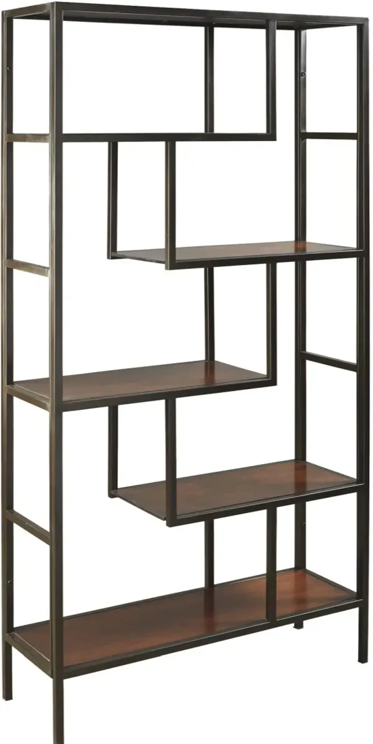 Signature Design by Ashley® Frankwell Brown/Black Bookcase