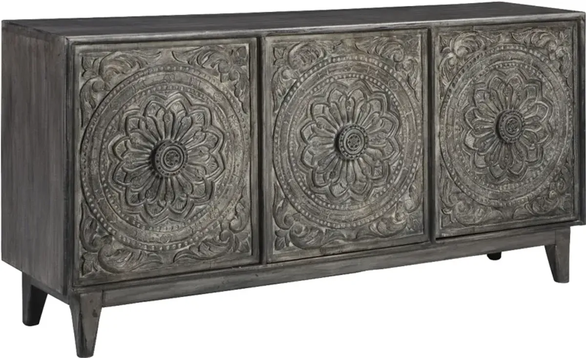 Signature Design by Ashley® Fair Ridge Dark Brown Cabinet