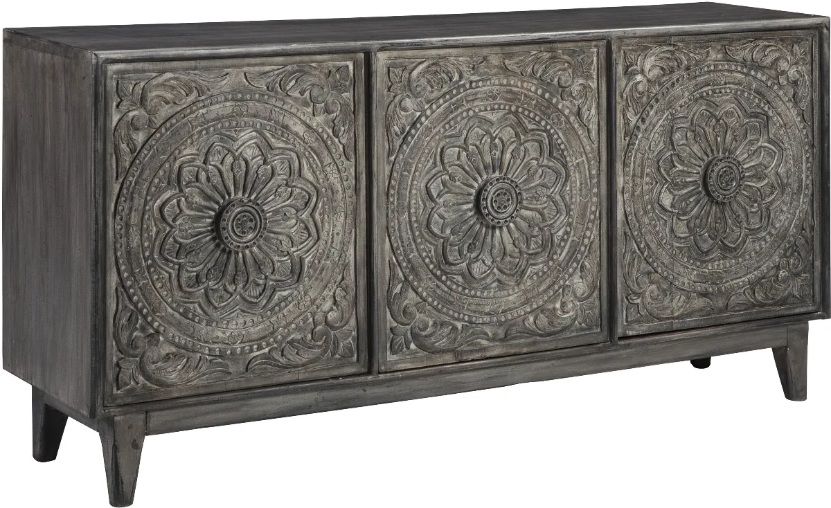 Signature Design by Ashley® Fair Ridge Dark Brown Cabinet