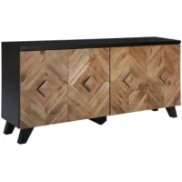 Signature Design by Ashley® Robin Ridge Two-Tone Brown Door Accent Cabinet
