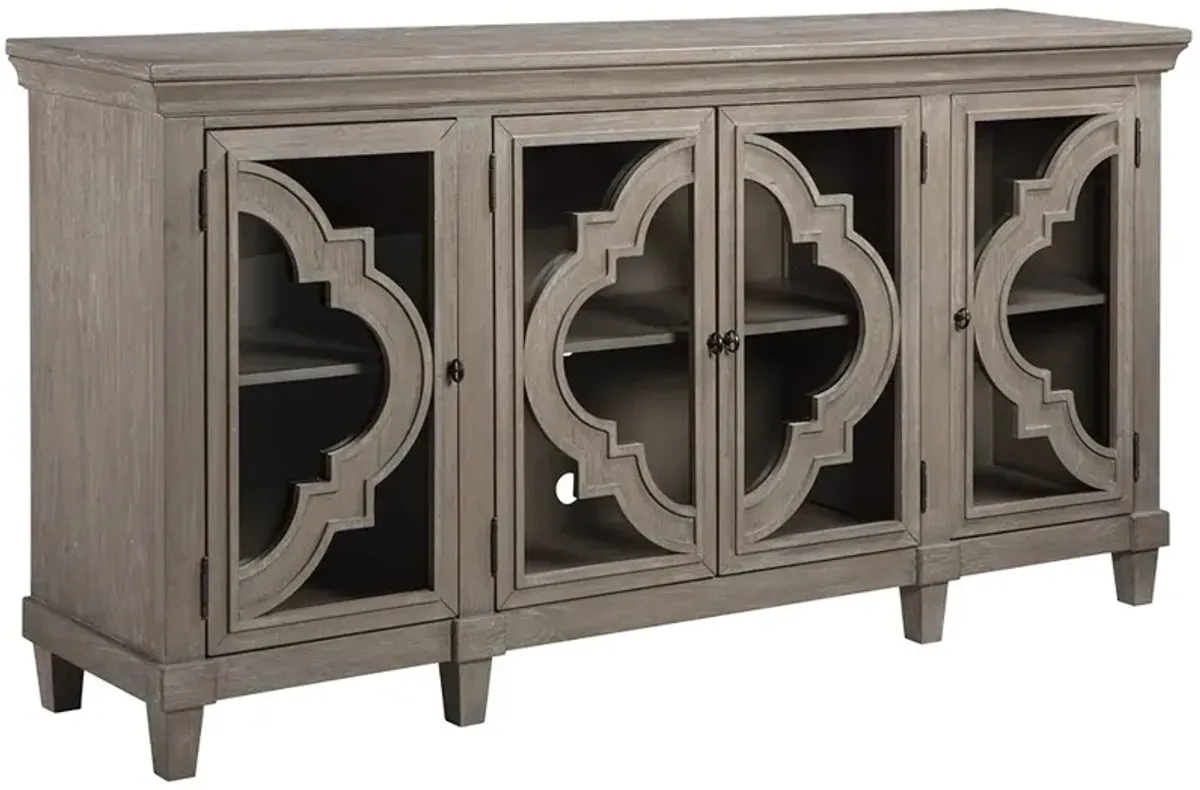 Signature Design by Ashley® Fossil Ridge Gray Accent Cabinet