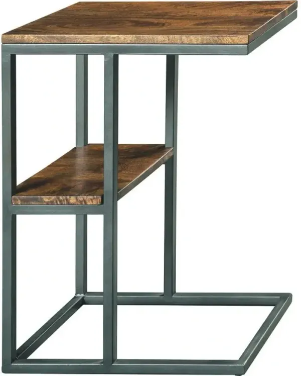 Signature Design by Ashley® Forestmin Natural Accent Table with Black Base 
