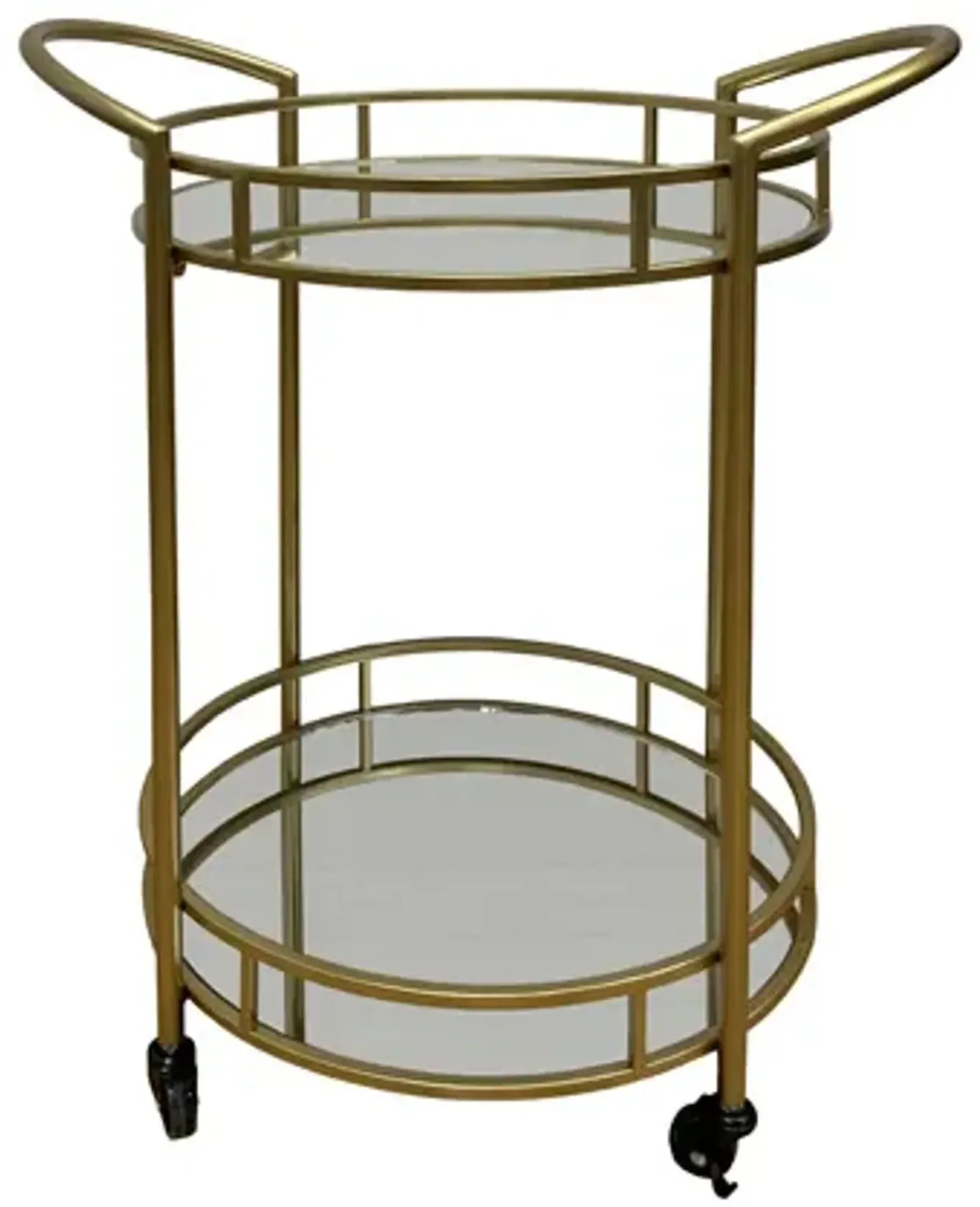 Signature Design by Ashley® Wynora Gold Bar Cart