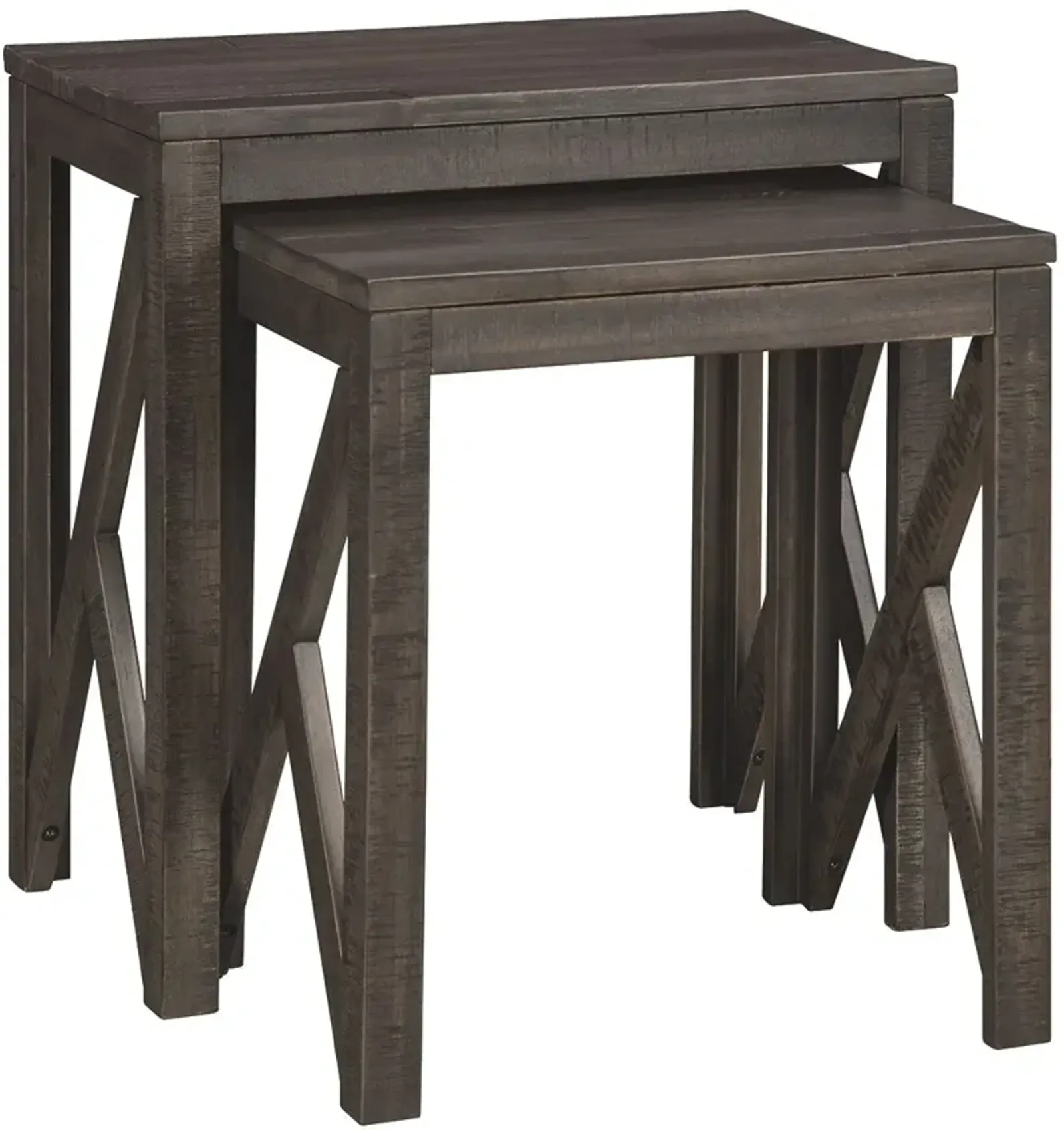 Signature Design by Ashley® Emerdale Washed Gray Nesting Tables