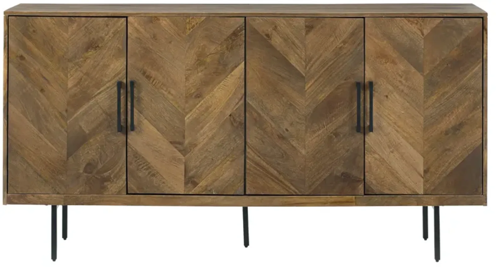 Signature Design by Ashley® Prattville Brown Accent Cabinet