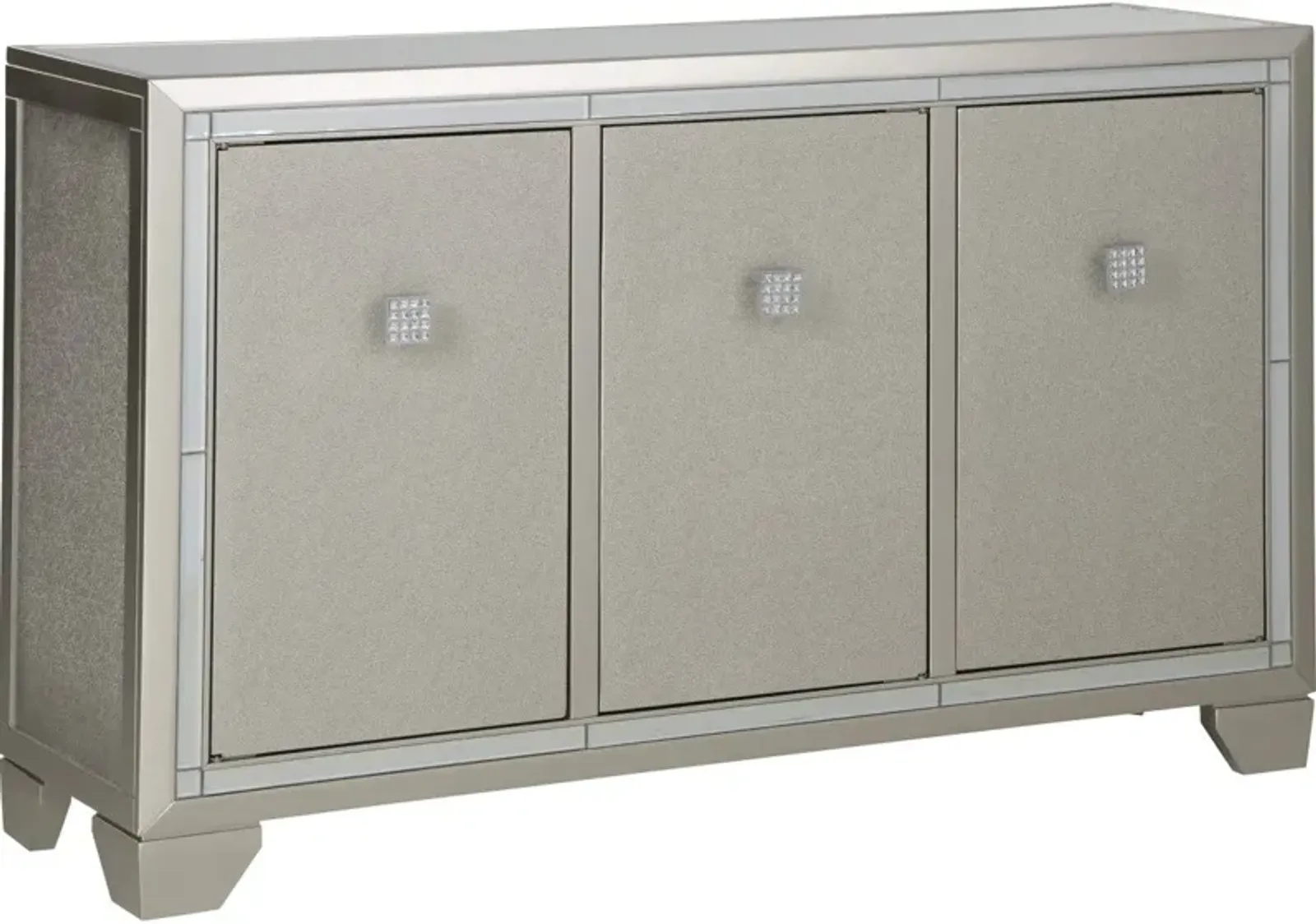 Signature Design by Ashley® Chaseton Champagne Accent Cabinet